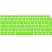 Цвет изображения Зеленая силиконовая накладка на клавиатуру для Macbook Air 13 2018 – 2019 (Rus/Eu)