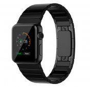 Изображение Черный стальной ремешок для Apple Watch 38/40/41 mm Steel Watchband