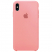Цвет изображения Коралловый силиконовый чехол для iPhone XS Max Silicone Case