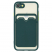 Цвет изображения Чехол для iPhone SE/8/7 с отделением для карт Bubble Slim Case зеленый/салатовые кнопки