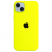 Цвет изображения Чехол для iPhone 14 Plus Silicone Case неоново-желтый