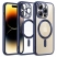 Цвет изображения Чехол для iPhone 15 Pro Metal Magnet Case Dark Blue