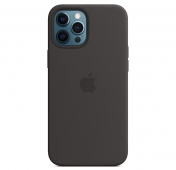 Изображение Чехол для iPhone 12 Pro Max Silicone Case черный