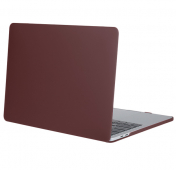 Изображение Бордовая пластиковая накладка для Macbook 12 Transparent Hard Shell Case
