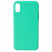 Цвет изображения Зеленый матовый чехол-накладка для iPhone X/XS Anycase