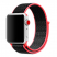 Цвет изображения Розово-черный нейлоновый ремешок на липучке для Apple Watch 38/40/41 mm