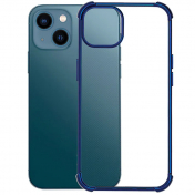 Изображение Противоударный чехол для iPhone 13 Devia Glitter Shockproof Soft Blue