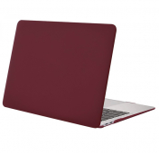 Изображение Бордовая пластиковая накладка для Macbook Air 13 2018 - 2019 Hard Shell Case