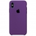 Цвет изображения Фиолетовый силиконовый чехол для iPhone X/XS Silicone Case