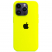 Цвет изображения Чехол для iPhone 14 Pro Silicone Case неоново-желтый