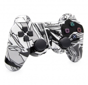 Изображение Беспроводной джойстик Dualshock 3 для Sony Playstation 3 White Stripes analog