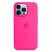 Цвет изображения Чехол для iPhone 13 Pro Max Silicone Case неоново-розовый