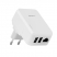 Цвет изображения Белое сетевое зарядное устройство с функцией Wi-Fi роутера Rock Tank Travel Charger 3.4A 2USB
