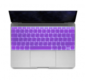 Изображение Фиолетовая силиконовая накладка на клавиатуру для Macbook 12/Pro 13/15 2016 – 2019 (Rus/Eu)
