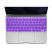 Цвет изображения Фиолетовая силиконовая накладка на клавиатуру для Macbook 12/Pro 13/15 2016 – 2019 (Rus/Eu)