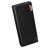 Изображение Черное портативное зарядное устройство Baseus Power Bank Mulight Quick Charger 20000 mAh