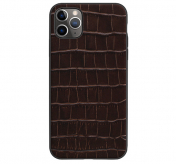 Изображение Чехол для iPhone 11 Pro Kajsa Neo Classic Collection Croco коричневый