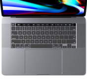 Изображение Накладка на клавиатуру для Macbook Pro 13 2020 / Pro 16 WiWU прозрачная (US)