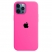 Цвет изображения Чехол для iPhone 12 Pro Max Silicone Case неоново-розовый
