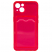 Цвет изображения Чехол для iPhone 13 с отделением для карт Transparent Pink