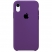 Цвет изображения Фиолетовый силиконовый чехол для iPhone XR Silicone Case