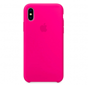 Изображение Неоново-розовый силиконовый чехол для iPhone X/XS Silicone Case