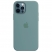 Цвет изображения Чехол для iPhone 12 / 12 Pro Silicone Case цвета полыни