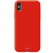 Изображение Красный чехол-накладка для iPhone X/XS Deppa Air Case