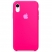 Цвет изображения Неоново-розовый силиконовый чехол для iPhone XR Silicone Case