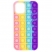 Цвет изображения Чехол для iPhone 12 / 12 Pro Pop it gummy bear