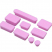 Цвет изображения Розовые силиконовые затычки для разъемов Macbook Air/Pro 13/15