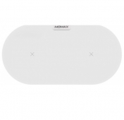 Изображение Белое беспроводное зарядное устройство Momax Q.Pad Dual Qualcomm Quick Charge