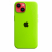 Цвет изображения Чехол для iPhone 14 Silicone Case неоново-зеленый