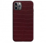 Изображение Чехол для iPhone 11 Pro Max Kajsa Neo Classic Collection Croco красный