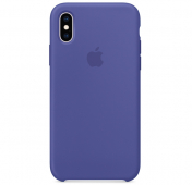 Изображение Силиконовый чехол цвета синей стали для iPhone X/XS Silicone Case