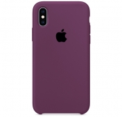Изображение Сливовый силиконовый чехол для iPhone X/XS Silicone Case