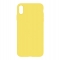 Цвет изображения Силиконовый чехол-накладка для iPhone XR Желтый