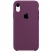 Цвет изображения Сливовый силиконовый чехол для iPhone XR Silicone Case