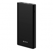 Изображение Черное портативное зарядное устройство Devia King Kong QC3.0 10000 mAh
