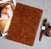 Изображение Кожаный чехол для Macbook 12" Stoneguard 511 Brown