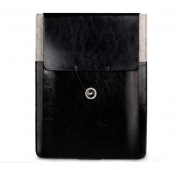 Изображение Кожаный чехол для Macbook Pro 15" Retina Postman Light Gray/Black