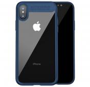 Изображение Синий чехол-накладка для iPhone X/XS Baseus Suthin Case