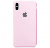 Изображение Бело-лиловый силиконовый чехол для iPhone XS Max Silicone Case