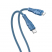 Цвет изображения Кабель Lightning/USB-C Hoco X67 PD 20Вт 1м синий