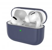 Изображение Чехол для AirPods Pro Deppa Silicone Case Dark Blue