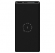 Изображение Черный Power Bank с беспроводной зарядкой Xiaomi WPB15ZM 10000 mAh