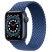 Цвет изображения Плетёный монобраслет для Apple Watch 42/44/45 mm синий (157 мм)