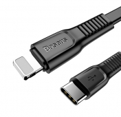 Изображение Черный кабель Type-C/Lightning Baseus Tough Series Quick Charge 1m