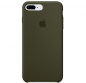 Изображение Силиконовый чехол цвета Хаки для iPhone 7/8 Plus Silicone Case