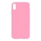 Цвет изображения Силиконовый чехол-накладка для iPhone XR Розовый